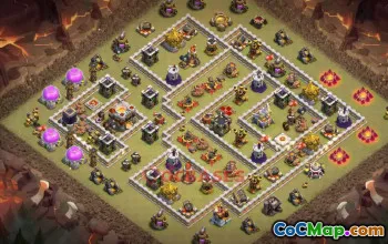 Top Town Hall 11 War Base - Copy Link | Clash of Clans #23070