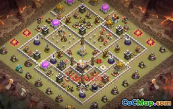 Top Town Hall 11 War Base Designs - Clash of Clans #18990