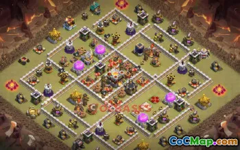 Top Town Hall 11 War Base Layouts - Clash of Clans #19041