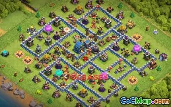 Top Town Hall 12 Base: Anti 2-Star & Anti Air Strategies #21181