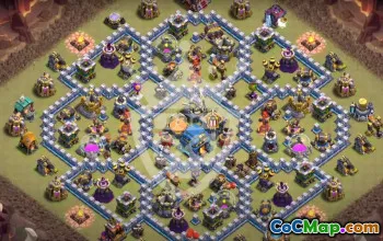 Top Town Hall 12 Base Layouts for Clash of Clans #53455