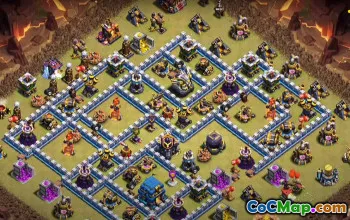Top Town Hall 12 Base Layouts for Clash of Clans #53606