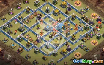Top Town Hall 12 Base Layouts for Clash of Clans #53867