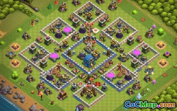 Top Town Hall 12 Base Layouts for CoC - Farming & Trophy Maps #26847
