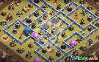 Top Town Hall 12 Base Layouts to Copy #52703