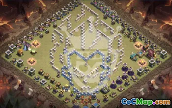 Top Town Hall 12 Base Layouts to Copy Now #55921