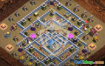Top Town Hall 12 Base Layouts with Copy Link #53690