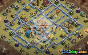 Top Town Hall 12 Base Layouts with Copy Link #53868