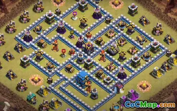 Top Town Hall 12 Base Layouts with Copy Links #53605