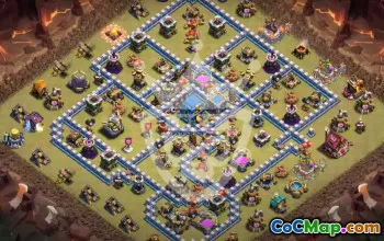 Top Town Hall 12 Base Layouts with Copy Links #53801