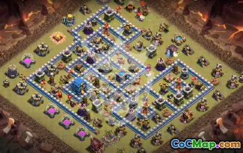 Top Town Hall 12 Base Layouts with Links #53798