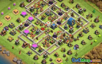 Top Town Hall 12 CoC Base Layouts & Maps for Success #14305