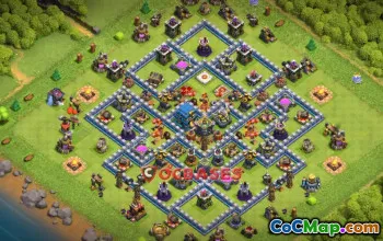 Top Town Hall 12 Farming Base | Clash of Clans Copy Link #22443