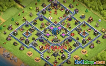 Top Town Hall 12 Farming Base | Clash of Clans Copy Link #22483
