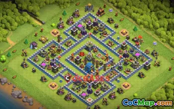 Top Town Hall 12 Farming Base | Clash of Clans Copy Link #22489