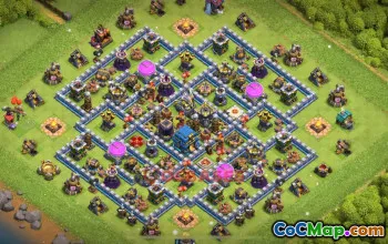 Top Town Hall 12 Farming Base - Copy Link | Clash of Clans #19145