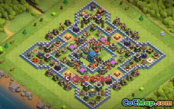 Top Town Hall 12 Farming Base | Copy Link - Clash of Clans #22419