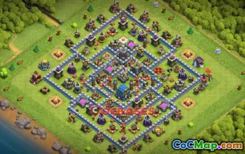 Top Town Hall 12 Farming Base Copy Links | Clash of Clans #22425