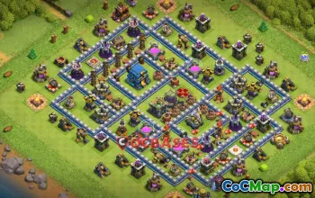 Top Town Hall 12 Farming Base in Clash of Clans | Copy Link #22453