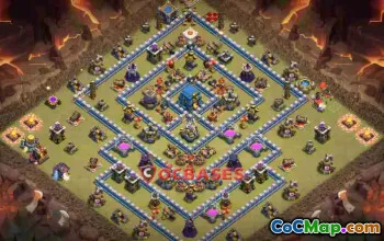 Top Town Hall 12 Trophy Base: Anti 2 Star Strategies #23126