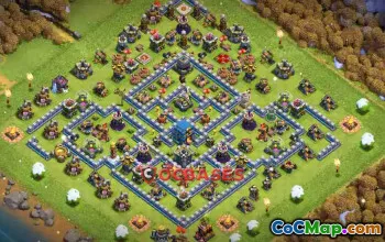 Top Town Hall 12 Trophy Base: Anti 2 Stars - Clash of Clans #23376
