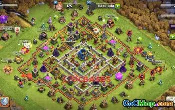 Top Town Hall 12 Trophy Base - Anti 2 Stars & More #23462