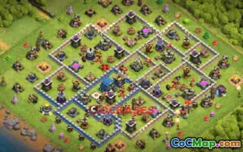 Top Town Hall 12 Trophy Base: Anti 3 Star | Clash of Clans #22917