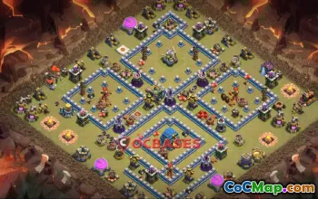 Top Town Hall 12 War Base | Clash of Clans Base Link #23939