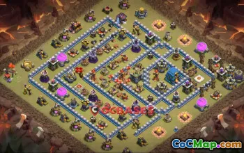 Top Town Hall 12 War Base | Clash of Clans Copy Link #23624
