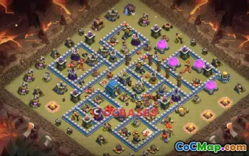 Top Town Hall 12 War Base - Clash of Clans Strategy #23385