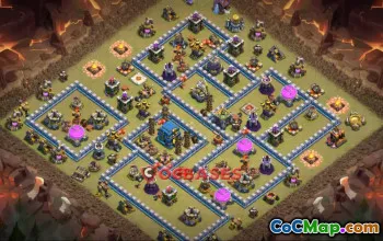 Top Town Hall 12 War Base - Copy Link | Clash of Clans #22936