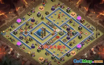 Top Town Hall 12 War Base Design - Clash of Clans #23776