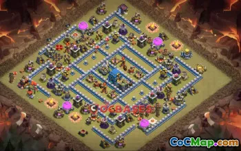 Top Town Hall 12 War Base for Clash of Clans - Copy Link! #23200