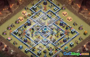 Top Town Hall 13 Base Layouts for Clash of Clans #52556