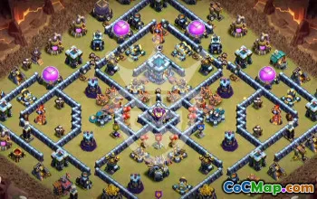 Top Town Hall 13 Base Layouts for Clash of Clans #52882