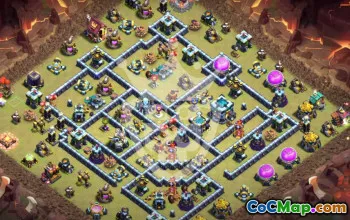 Top Town Hall 13 Base Layouts for Clash of Clans #53355