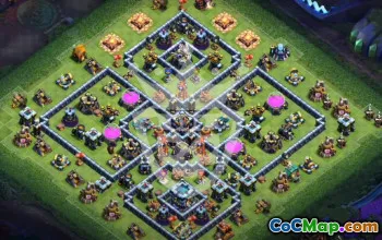 Top Town Hall 13 Base Layouts for Clash of Clans #54348
