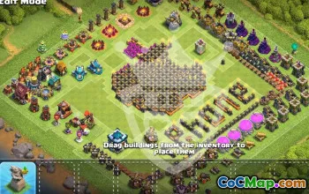 Top Town Hall 13 Base Layouts for Clash of Clans #54971