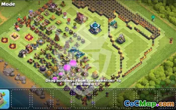 Top Town Hall 13 Base Layouts for Clash of Clans #55213