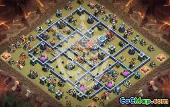 Top Town Hall 13 Base Layouts for Clash of Clans #56067