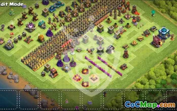 Top Town Hall 13 Base Layouts for CoC #54728