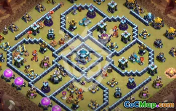 Top Town Hall 13 Base Layouts & Links #52880