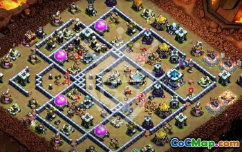 Top Town Hall 13 Base Layouts & Links #54303