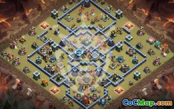 Top Town Hall 13 Base Layouts & Links #55857