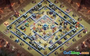 Top Town Hall 13 Base Layouts & Maps #53781