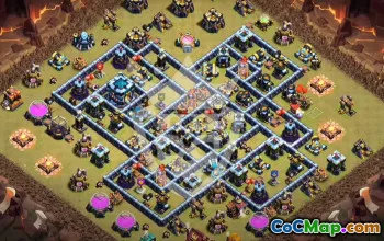 Top Town Hall 13 Base Layouts to Copy #53862