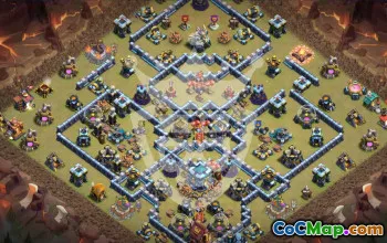 Top Town Hall 13 Base Layouts to Copy #53965