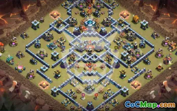 Top Town Hall 13 Base Layouts to Copy #54064