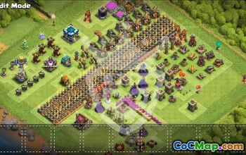 Top Town Hall 13 Base Layouts to Copy #54593