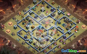 Top Town Hall 13 Base Layouts to Copy #55856